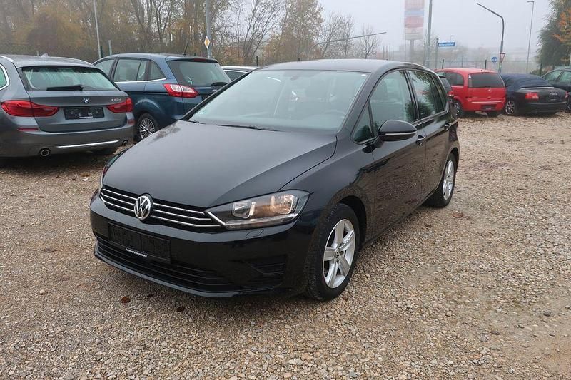 Schwarz Gebraucht 2015 VW Golf Sportsvan Comfortline Van / Kleinbus | 11.550 € (Fairer Preis) - Bild 1/4