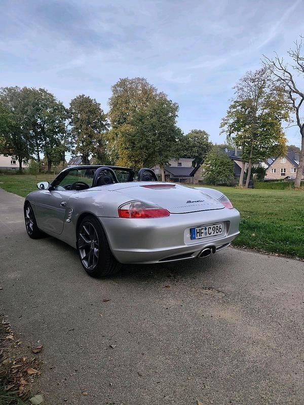 Gebraucht Porsche 986 Boxster 228 PS (167 kW) 2003 Silber Cabrio