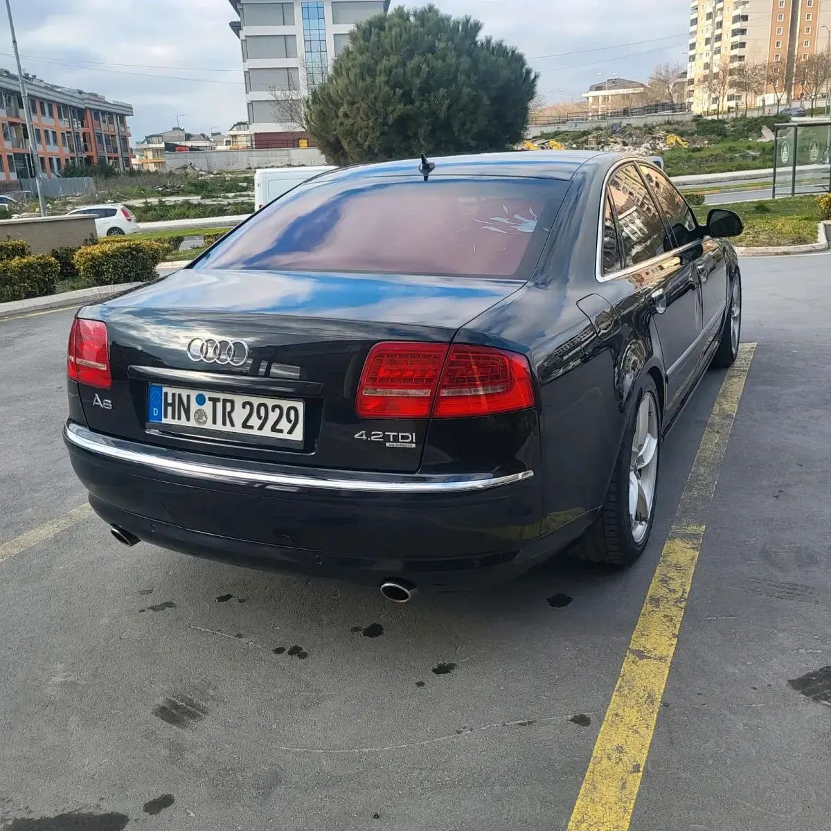 Gebraucht Audi A8 326 PS (239 kW) 2008 Schwarz Limousine