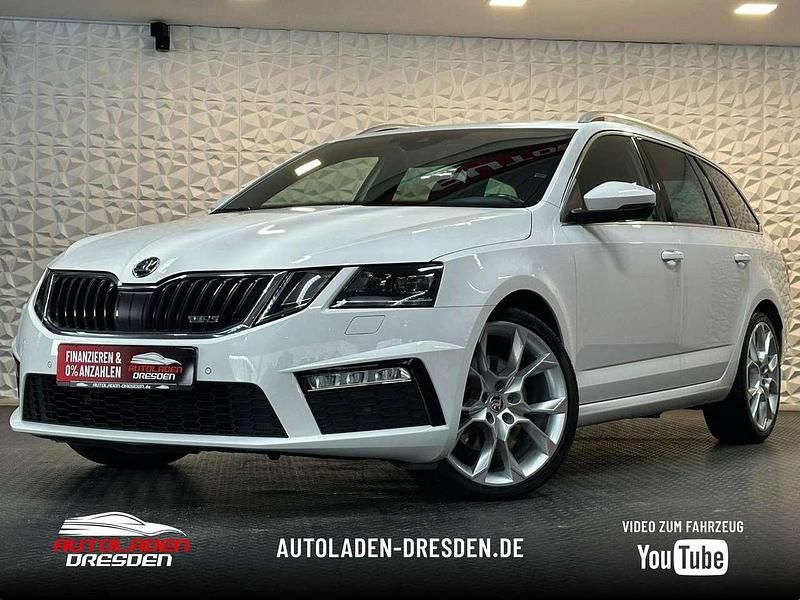 Gebraucht Skoda Octavia RS 184 PS (135 kW) 2019 Weiß Kombi
