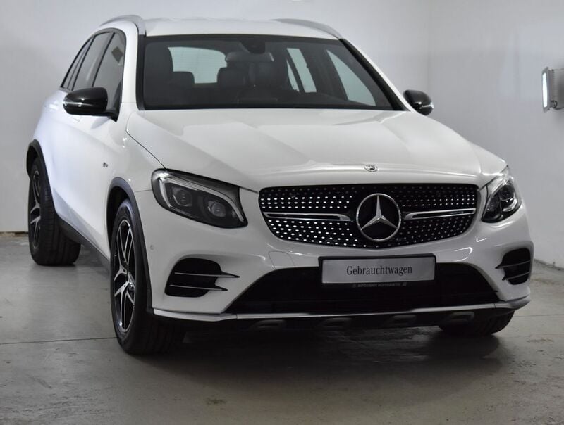 Gebraucht Mercedes GLC43 AMG AMG line 367 PS (269 kW) 2017 Polarweiss  unilack SUV