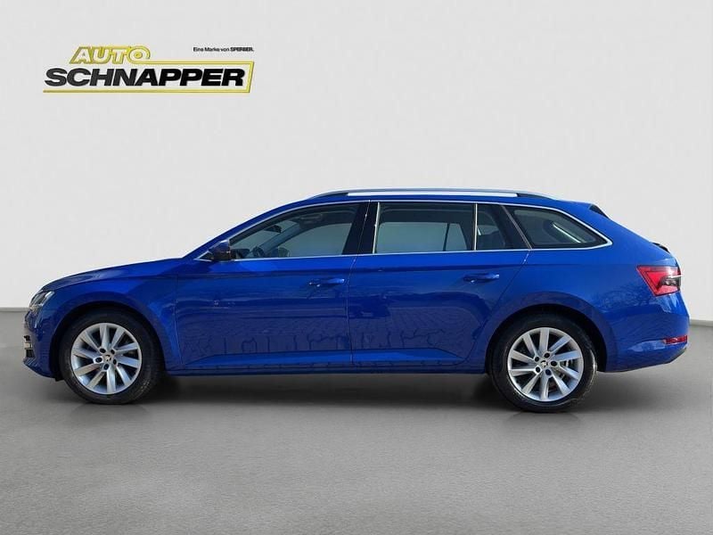 Gebraucht Skoda Superb Style 190 PS (139 kW) 2020 Blau Kombi