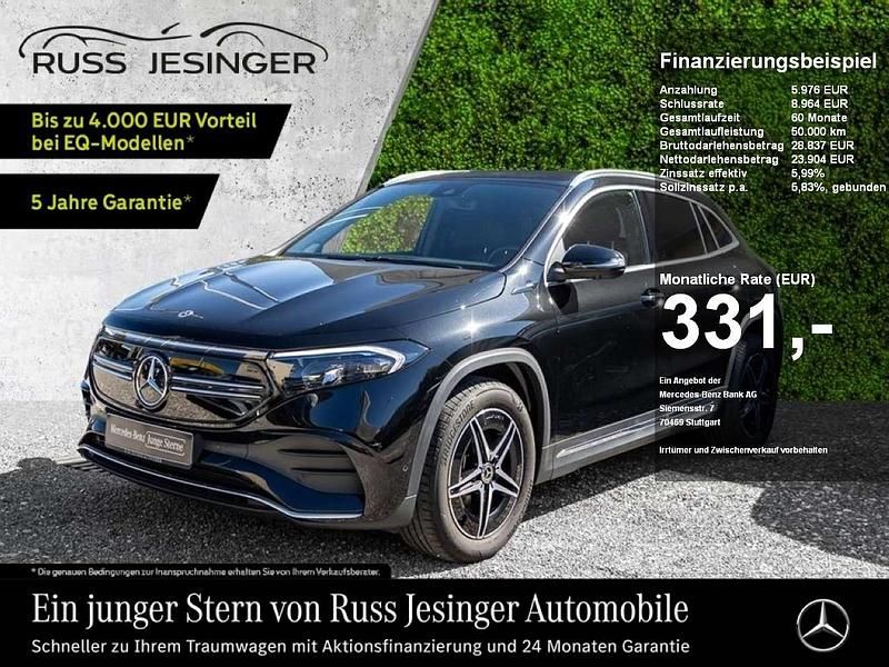 Schwarz Gebraucht 2022 Mercedes EQA250 AMG SUV | 29.880 € (Guter Preis) - Bild 1/3