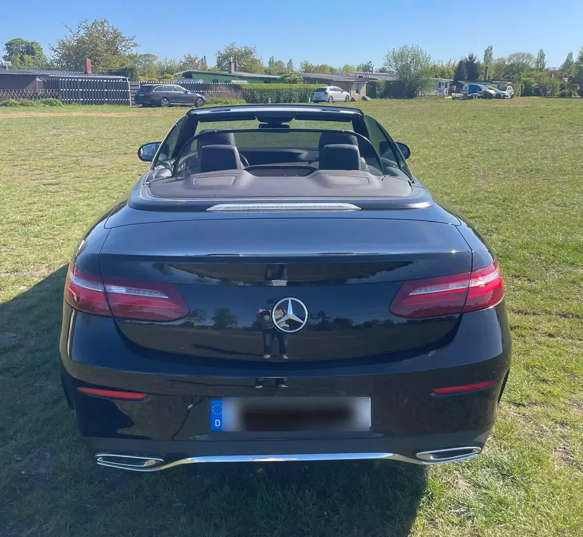 Gebraucht Mercedes E350 258 PS (189 kW) 2017 Schwarz Cabrio
