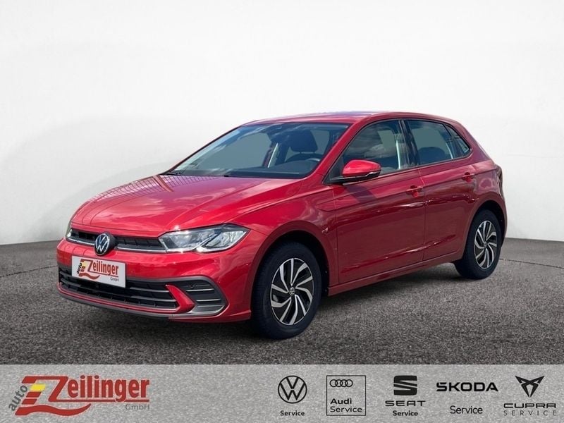 Rot Gebraucht 2024 VW Polo IQ Drive Limousine | 21.110 € (Guter Preis) - Bild 1/4