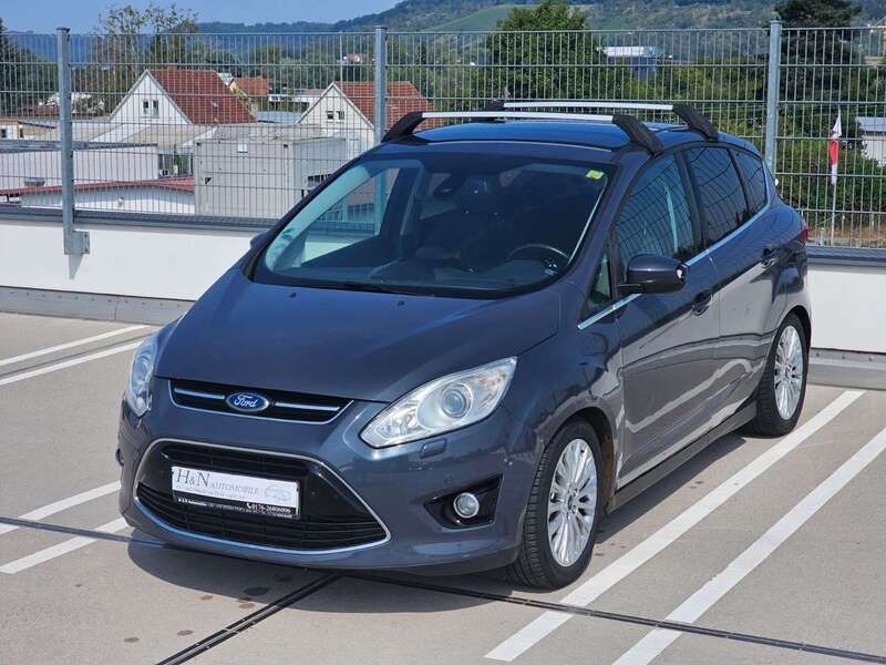 Midnight skygrau metallic Gebraucht 2011 Ford C-MAX Titanium Van / Kleinbus | 10.450 € (Teuer) - Bild 1/4