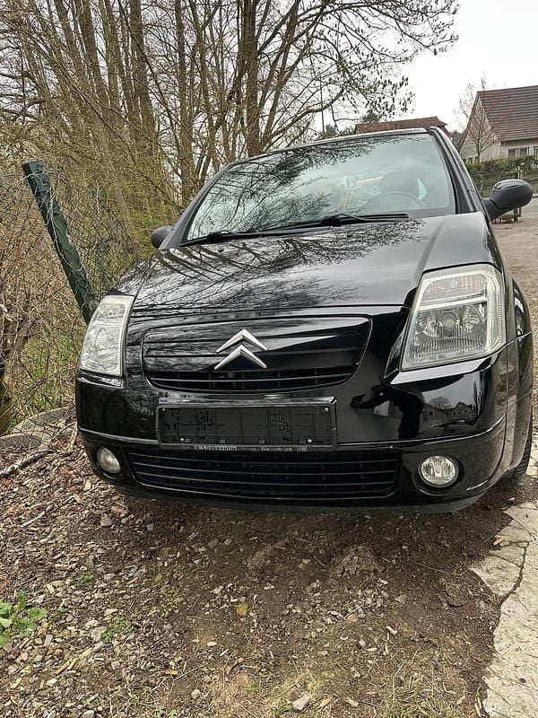 Gebraucht Citroën C2 60 PS (44 kW) 2008 Schwarz Kleinwagen