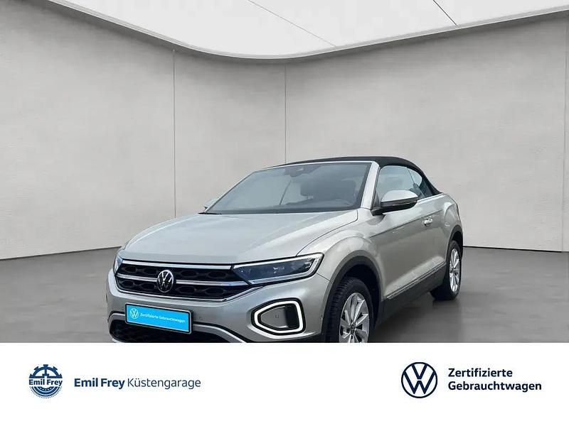 Silber Gebraucht 2023 VW T-Roc Style SUV | 26.950 € (Teuer) - Bild 1/4