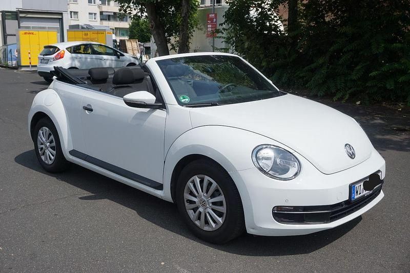 Weiß Gebraucht 2015 VW Beetle Design Cabrio | 19.900 € (Teuer) - Bild 1/4