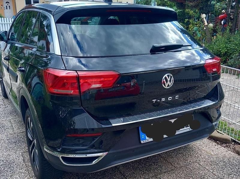 Schwarz Gebraucht 2020 VW T-Roc United SUV | 20.000 € (Superpreis) - Bild 1/4