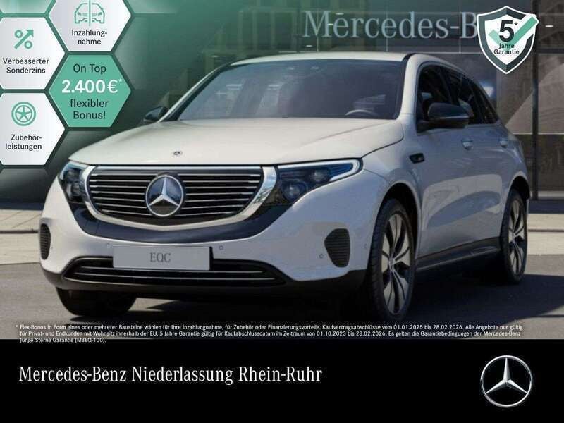 Weiß Gebraucht 2022 Mercedes EQC400 SUV | 34.890 € (Superpreis) - Bild 1/3