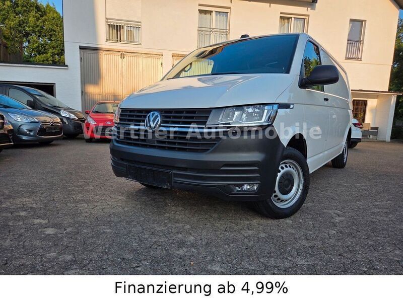 Weiß Gebraucht 2021 VW T6.1 Van | 18.999 € - Bild 1/4