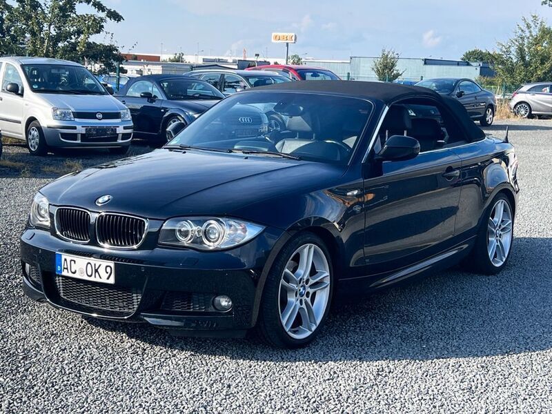 Schwarz Gebraucht 2010 BMW 125 Cabriolet M Sport Cabrio | 10.900 € (Guter Preis) - Bild 1/4