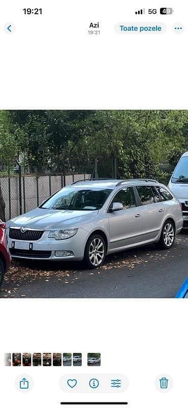 Silber Gebraucht 2011 Skoda Superb Kombi | 4.599 € (Superpreis) - Bild 1/4