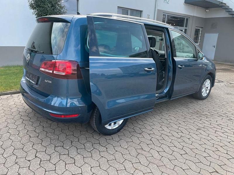 Gebraucht VW Sharan Allstar 150 PS (110 kW) 2015 Blau Van / Kleinbus