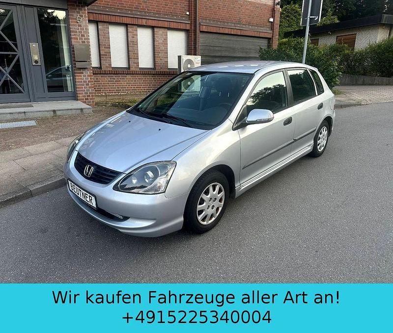Silber Gebraucht 2004 Honda Civic LS Limousine | 3.990 € (Fairer Preis) - Bild 1/4