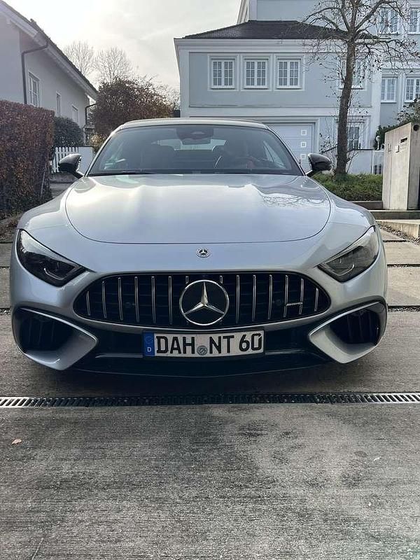 Silber Gebraucht 2022 Mercedes SL63 AMG AMG Cabrio | 120.000 € - Bild 1/4