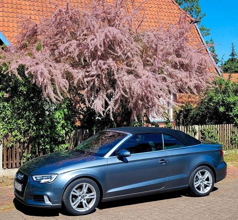 Grau Gebraucht 2019 Audi A3 Cabriolet Sport Cabrio | 18.800 € (Guter Preis) - Bild 1/4