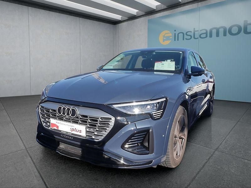 Blau Gebraucht 2023 Audi Q8 e-tron S-Line SUV | 58.199 € (Superpreis) - Bild 1/4
