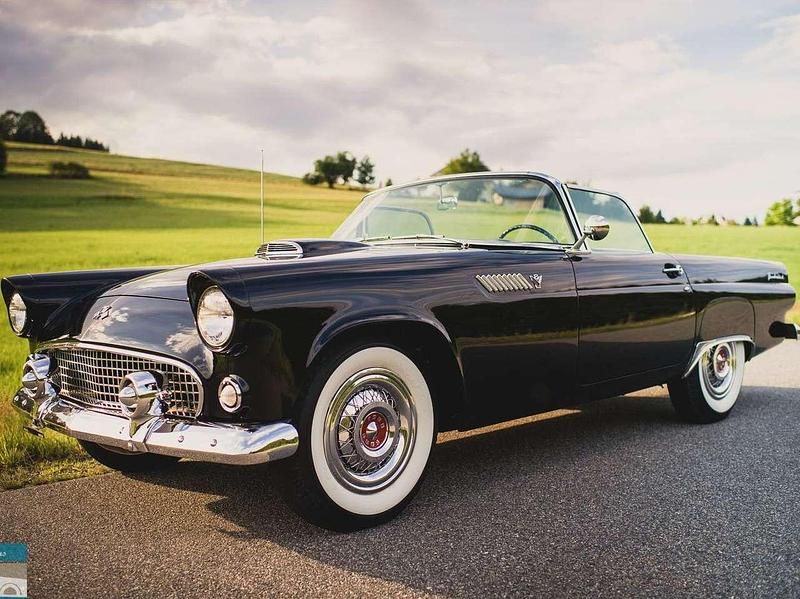 Schwarz Gebraucht 1955 Ford Thunderbird Cabrio | 59.900 € - Bild 1/4