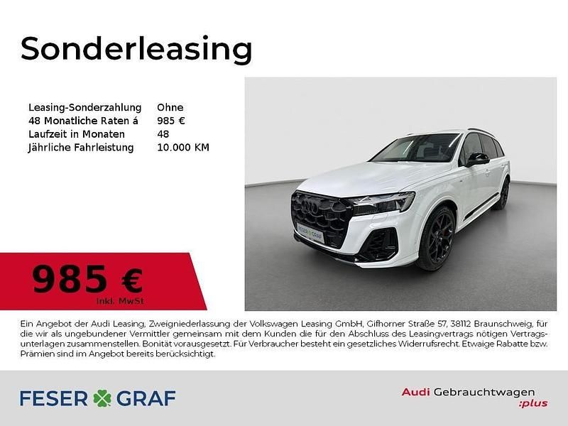 Gletscherweiß Gebraucht 2025 Audi Q7 Ambiente SUV | 90.980 € (Superpreis) - Bild 1/2