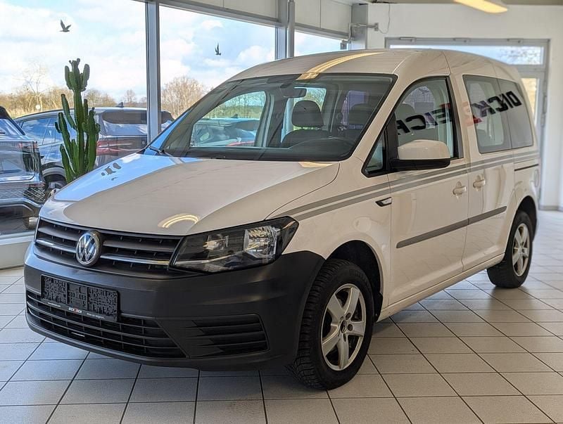 Gebraucht VW Caddy Trendline 102 PS (75 kW) 2017 Weiß Van / Kleinbus