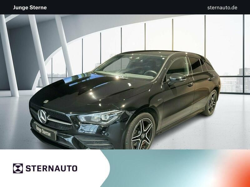 lack kosmosschwarz Gebraucht 2020 Mercedes CLA250e Shooting Brake AMG line Kombi | 23.990 € (Guter Preis) - Bild 1/4