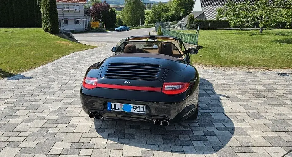 Gebraucht Porsche 911 Carrera 4 Cabriolet 345 PS (253 kW) 2010 Schwarz Cabrio