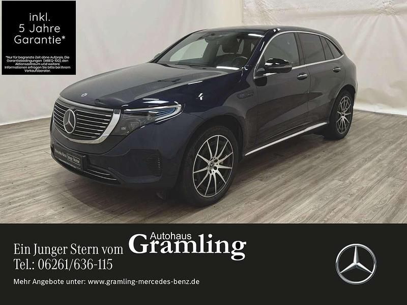 Cavansitblau (metallic) Gebraucht 2020 Mercedes EQC400 SUV | 35.499 € (Fairer Preis) - Bild 1/4