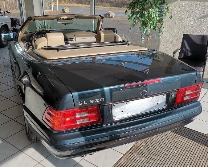 Gebraucht Mercedes SL320 231 PS (169 kW) 1997 Blau Cabrio