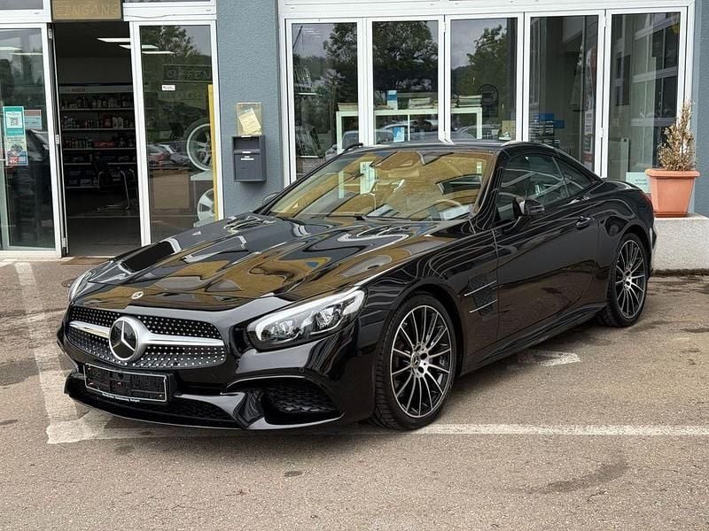 Gebraucht Mercedes SL500 455 PS (334 kW) 2018 Schwarz Cabrio