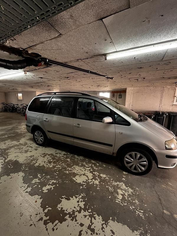 Gebraucht Seat Alhambra 116 PS (85 kW) 2003 Silber Van / Kleinbus