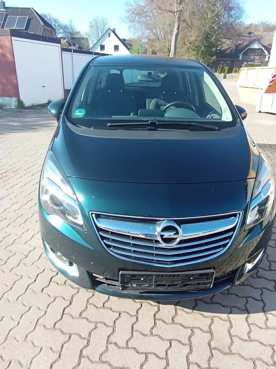 Begagnad Opel Meriva 2014 Grön Minibuss