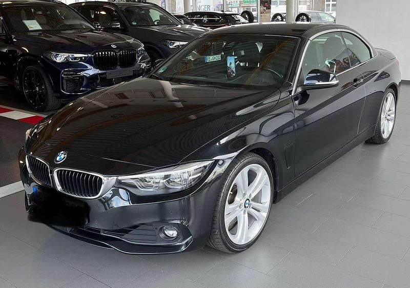 Schwarz Gebraucht 2018 BMW 430 Cabriolet Advantage Cabrio | 30.900 € (Etwas zu teuer) - Bild 1/4