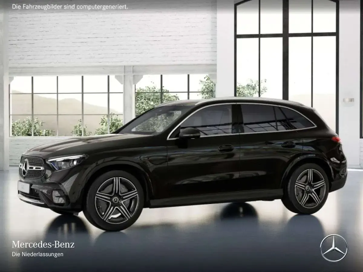 Gebraucht Mercedes GLC220 AMG 197 PS (144 kW) 2025 Obsidianschwarz SUV