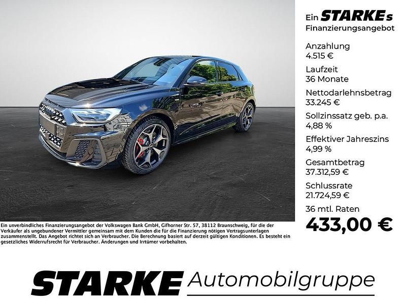 Schwarz Gebraucht 2025 Audi A1 Sportback S-Line Kleinwagen | 37.760 € (Teuer) - Bild 1/4