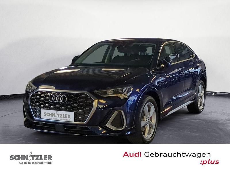 Blau Gebraucht 2021 Audi Q3 Sportback S-Line SUV | 30.980 € (Superpreis) - Bild 1/4