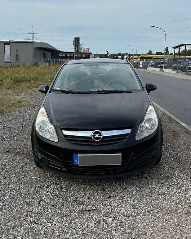 Gebraucht Opel Corsa 75 PS (55 kW) 2008 Schwarz Kleinwagen