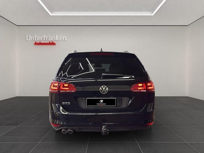 Gebraucht VW Golf VII GTD 184 PS (135 kW) 2015 Schwarz Kombi