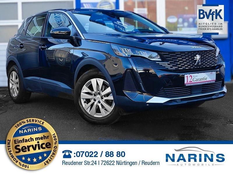 Schwarz Gebraucht 2022 Peugeot 3008 Active SUV | 19.490 € (Fairer Preis) - Bild 1/4