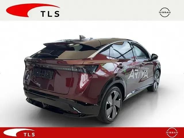 Gebraucht Nissan Ariya Evolve 177 kW (242 PS) 2022 Burgundy/pearl black (rot) SUV