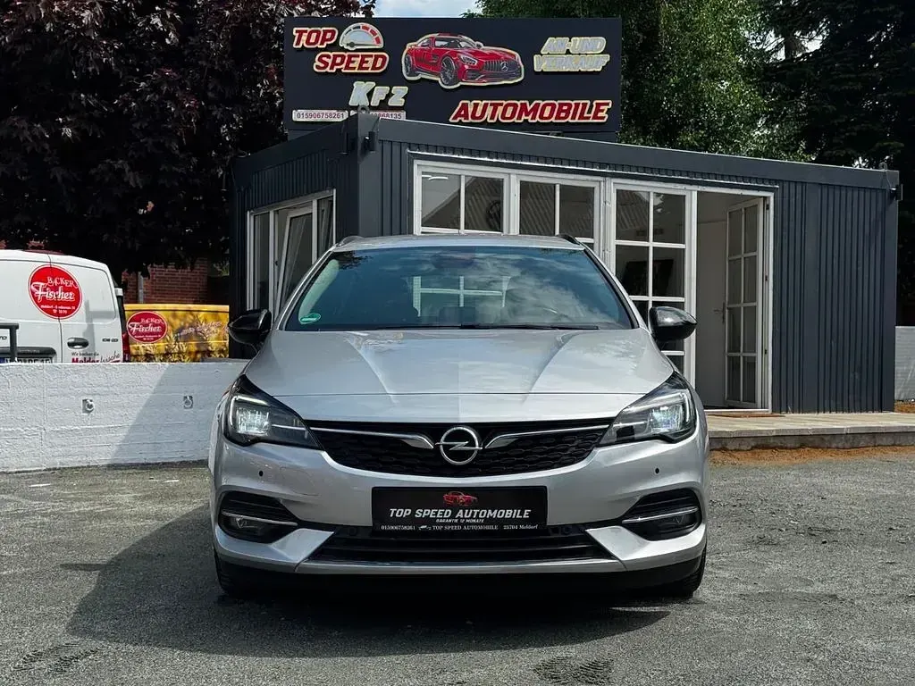 Gebraucht Opel Astra Edition 110 PS (80 kW) 2021 Silber Kombi