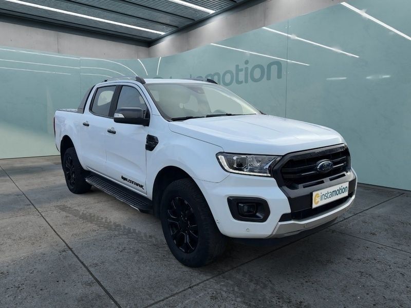 Weiß Gebraucht 2022 Ford Ranger Wildtrack Abholung | 37.583 € (Teuer) - Bild 1/4