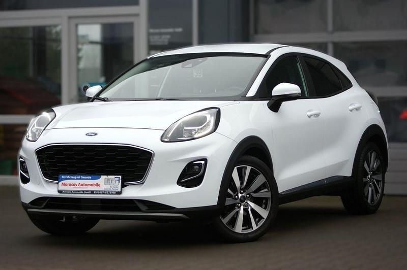 Weiß Gebraucht 2020 Ford Puma Gen-E Titanium X SUV | 14.300 € (Etwas zu teuer) - Bild 1/4