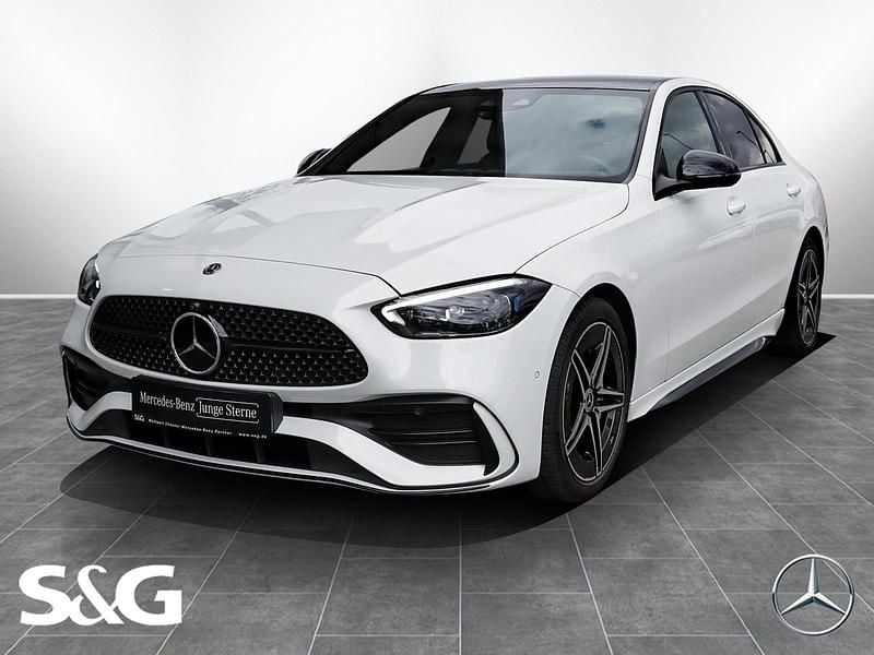 Gebraucht Mercedes C300 AMG 265 PS (194 kW) 2021 Manufaktur lack manufaktur opali Limousine