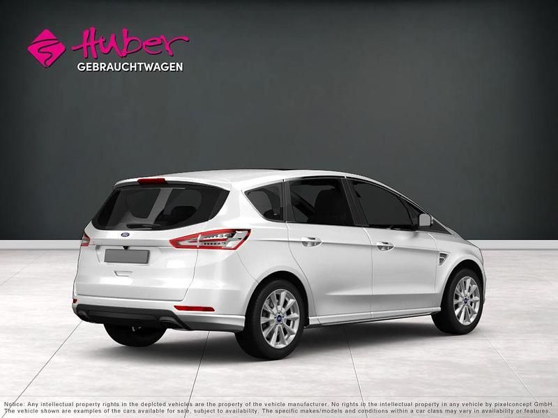 Gebraucht Ford S-MAX Titanium 160 PS (117 kW) 2017 Weiß Van / Kleinbus
