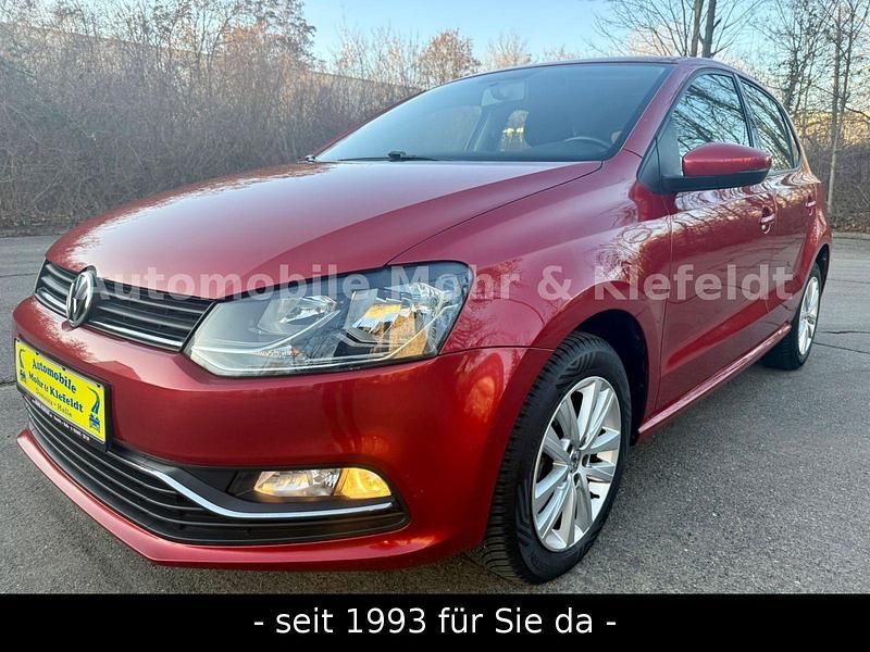 Gebraucht VW Polo Comfortline 90 PS (66 kW) 2014 Rot Kleinwagen