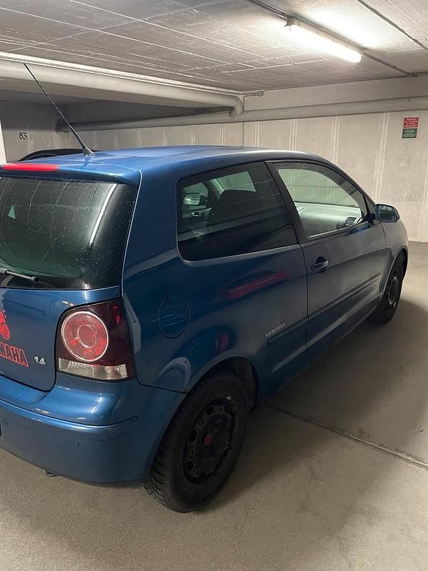 Gebraucht VW Polo United 80 PS (58 kW) 2008 Blau Kleinwagen