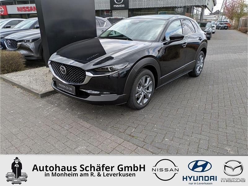 Schwarz Neu 2025 Mazda CX-30 Exclusive SUV | 30.968 € - Bild 1/4