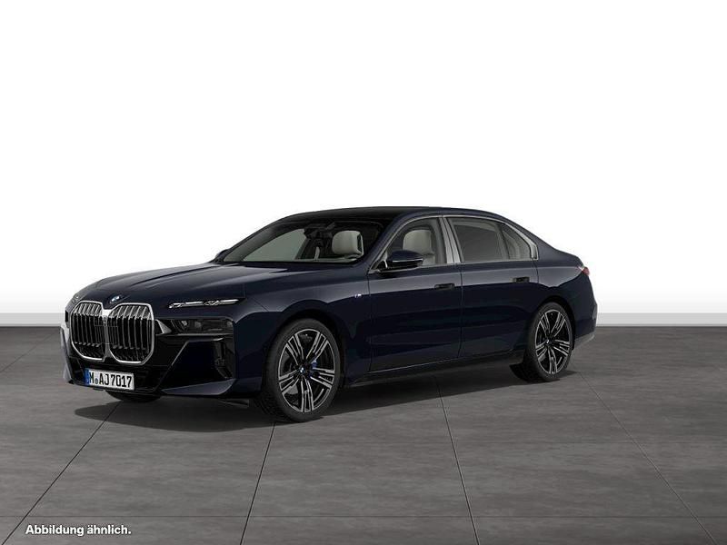 Carbonschwarz metallic Gebraucht 2024 BMW 740 Comfort Edition Limousine | 96.554 € (Teuer) - Bild 1/4